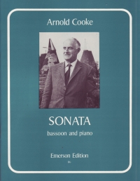 Cooke Sonata Bassoon Sheet Music Songbook
