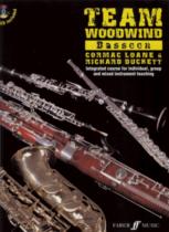 Team Woodwind Bassoon Book & Cd Sheet Music Songbook