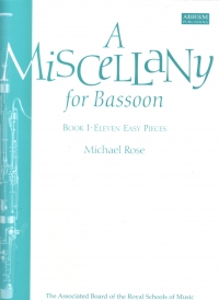 Rose Miscellany For Bassoon Book 1 Sheet Music Songbook