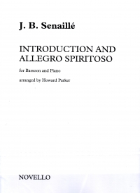 Senaille Introduction & Allegro Spiritoso Sheet Music Songbook