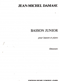 Damase Bassoon Junior Sheet Music Songbook