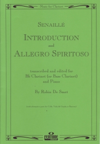 Senaille Intro & Allegro Spirituoso Bassoon &piano Sheet Music Songbook
