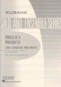 Gounod March Of A Marionette Walters Bassoon/piano Sheet Music Songbook