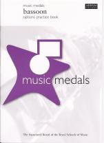 Music Medals Options Practice Book Bassoon Sheet Music Songbook