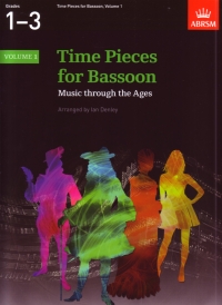 Time Pieces For Bassoon Vol 1 Denley Sheet Music Songbook