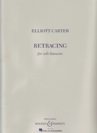 Carter Retracing Solo Bassoon Sheet Music Songbook