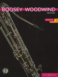 Boosey Woodwind Method Bassoon Book 1 + Cd Sheet Music Songbook