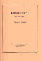 Bitsch Rondoletto Bassoon & Piano Sheet Music Songbook