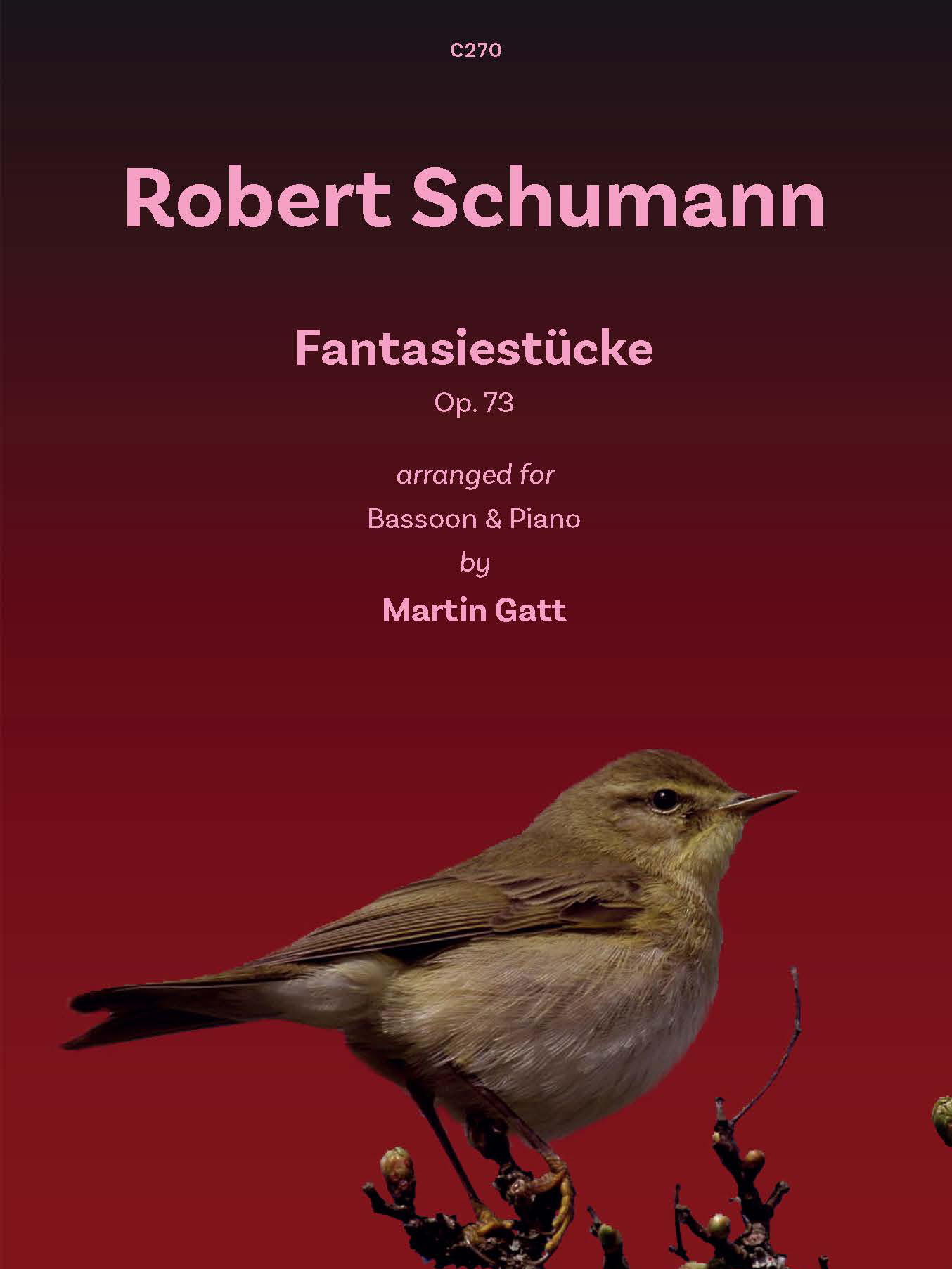 Schumann Fantasiestucke Gatt Bassoon & Piano Sheet Music Songbook