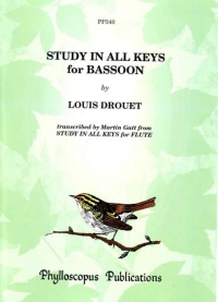 Drouet Study In All Keys For Bassoon Gatt Sheet Music Songbook