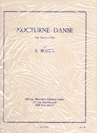 Bozza Nocturne-danse Bassoon & Piano Sheet Music Songbook