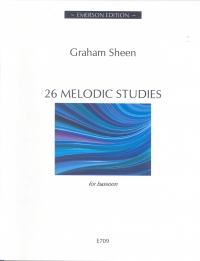 Sheen 26 Melodic Studies Bassoon Sheet Music Songbook
