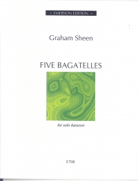 Sheen 5 Bagatelles Solo Bassoon Sheet Music Songbook