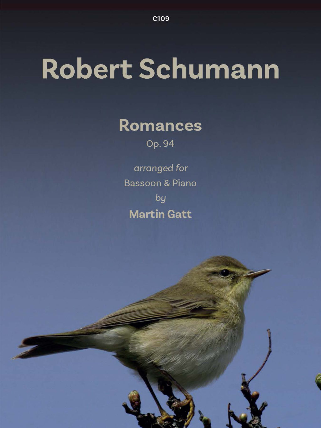 Schumann 3 Romances Op 94 Gatt Bassoon & Piano Sheet Music Songbook