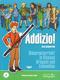 Addizio Sommerfeld Fagott Bassoon German Text Sheet Music Songbook
