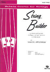 String Builder 3 Cello Applebaum Sheet Music Songbook