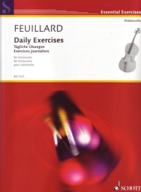 Feuillard Daily Exercises Cello Sheet Music Songbook