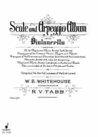 Scales & Arpeggios Cello Whitehouse & Tabb Sheet Music Songbook