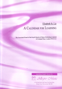 Calendar For Learning (st Liz) Cello Sheet Music Songbook