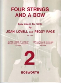 Four Strings And A Bow Bk 2 Complete Lovell & Page Sheet Music Songbook
