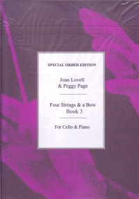 Four Strings And A Bow Bk 3 Complete Lovell & Page Sheet Music Songbook