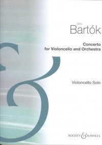 Bartok Concerto Solo Cello Sheet Music Songbook