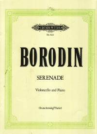 Borodin Serenade Cello Sheet Music Songbook