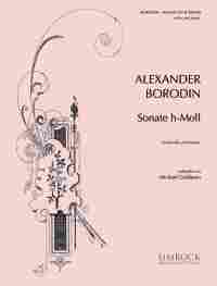 Borodin Sonata Bmin Cello & Piano Sheet Music Songbook