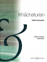 Khachaturian Concerto (1946) Cello & Piano Sheet Music Songbook