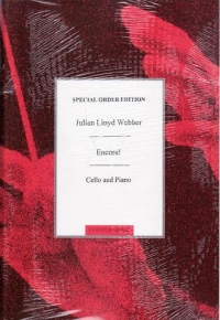 Lloyd Webber Encore Cello & Piano Sheet Music Songbook