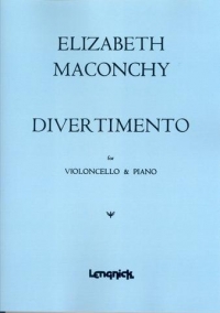 Maconchy Divertimento Cello Sheet Music Songbook