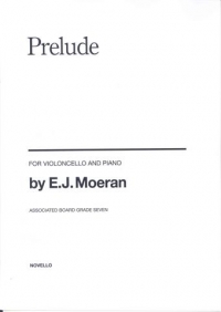 Moeran Prelude Cello & Piano Sheet Music Songbook