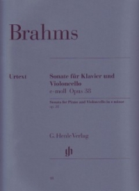 Brahms Sonata Op38 Emin Cello Hn18 Sheet Music Songbook
