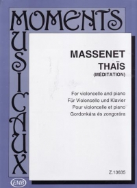 Massenet Thais (meditation) Cello & Piano Sheet Music Songbook