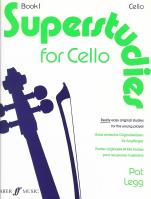 Superstudies Book 1 Cello Legg Sheet Music Songbook