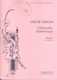 Sakom School Of Cello Studies 1 Sheet Music Songbook