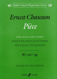 Chausson Piece Op39 Cello Sheet Music Songbook