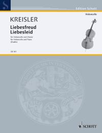 Kreisler Liebesfreud/liebesleid Cello Sheet Music Songbook