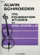 Schroeder 170 Foundation Studies 3 Cello Sheet Music Songbook