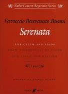 Busoni Serenata Op34 Cello Sheet Music Songbook