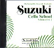 Suzuki Cello School Vol 1 & 2 Cd Sheet Music Songbook