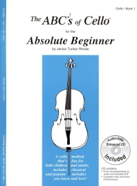Abcs Of Cello 1 Absolute Beginner Pupils Bk&dwnl Sheet Music Songbook