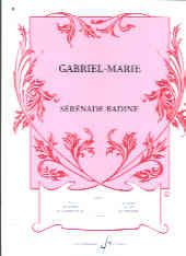 Gabriel-marie Serenade Badine Cello Sheet Music Songbook