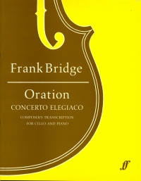 Bridge Oration Cello & Piano Sheet Music Songbook