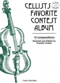 Cellists Favourite Contest Album Collier Sheet Music Songbook