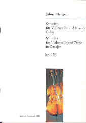 Klengel Sonatine C Op47 No 1 Cello Sheet Music Songbook