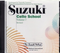 Suzuki Cello School Vol 7 Cd Tsutsumi Sheet Music Songbook