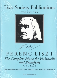 Liszt Society 10 Complete Music For Cello & Piano Sheet Music Songbook