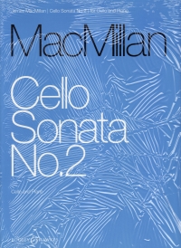 Macmillan Cello Sonata No 2 Cello & Piano Sheet Music Songbook