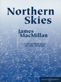 Macmillan Northern Skies Cello & Piano Sheet Music Songbook